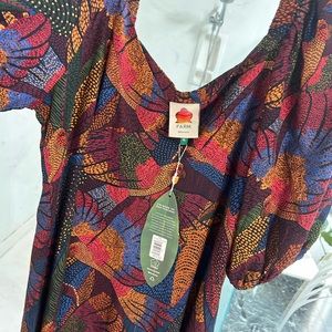 Nwt farm Rio xl toucan dress